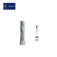 Tungsten Carbide FG Flat Fissure Cross Cut 558 012 #3
