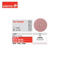 Edenta Exa Cerapol 0306 Pink UM Finishing and Polishing 100pcs