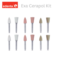 Edenta Special Exa Cerapol RA Polishers 12 Piece Kit
