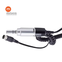 Straight Lab Handpiece Micro Motor E-Type Connection & Cable 3 Pin