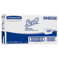 Scott Control TERI Wipers Small 4465 Wipes 32.5cm x 33cm 75pc/box x 6 Boxes 