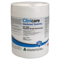 CliniCare Wipe Dentalife Isopropyl (IPA) Canister 220 wipes