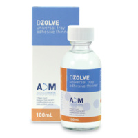 DZolve Tray Adhesive Thinner - 100ml Bottle