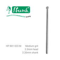 Bursch HP (Straight Handpiece) 801 023M Round Surgical Diamond Bur 1pc