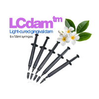 Liquid Rubber Dam Gingival Light Cured (5 x 1.5ml syringes)