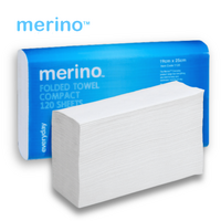 Merino Compact Hand Towel 25cm x 20cm (20/Ctn) 4440 EQVIVALENT