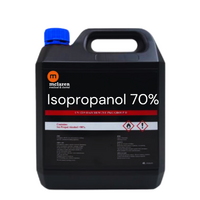 McLaren 70% Isopropanol Clear (Un-tinted Isopropyl Alcohol) 5L