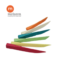 McLaren Dental Anatomical Maple Wooden Wedges - 100pcs