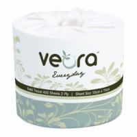 VEORA 22002 Everyday Toilet Paper2 Ply 700 Sheets (48/Ctn)