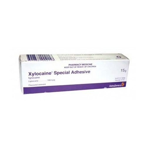 Xylocaine Special Adhesive 10% 15g Tube #1101