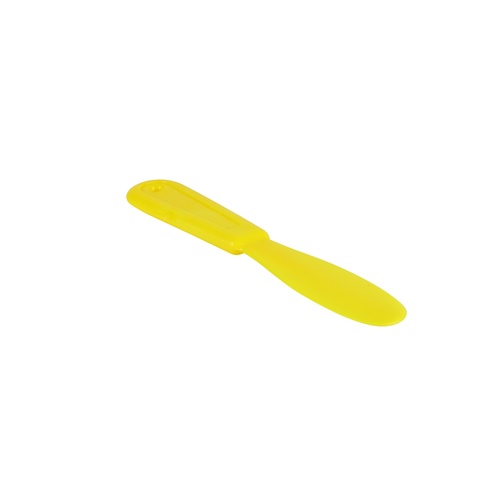 Plastic Dental Mixing Spatula Sword Type Yellow 1pc