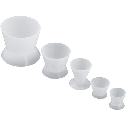 Silicone Mixing Cups (5pcs/set) Non-Stick Well