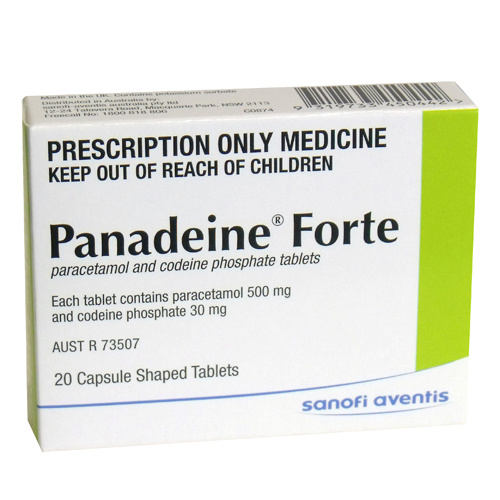 Panadeine Forte Caplets (THIS IS A CONTROLLED SUBSTANCE WILL REQUIRE DOCTORS REG. TO PURCHASE THIS PRODUCT)