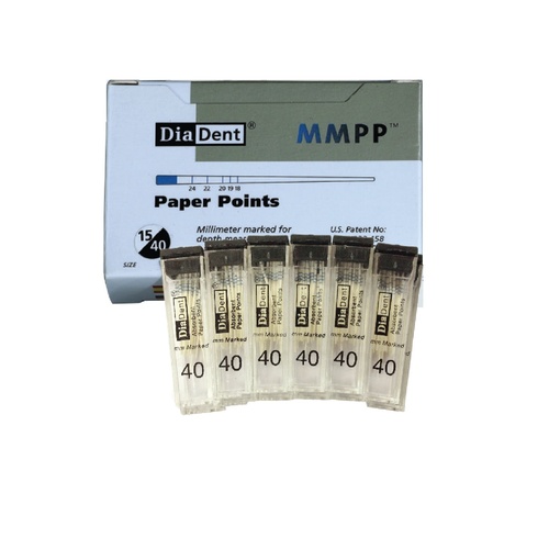 Millimeter Marked Paper Points - Vial