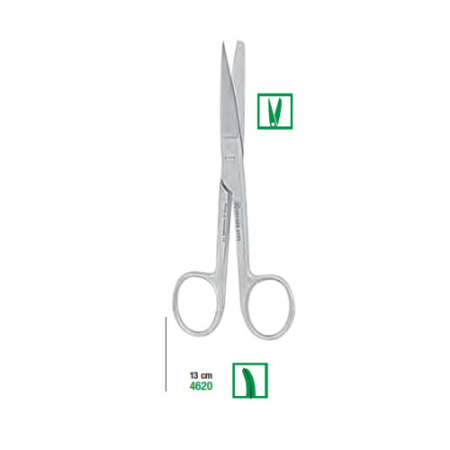 Joseph Surgical Scissors 15cm Curved Kohler