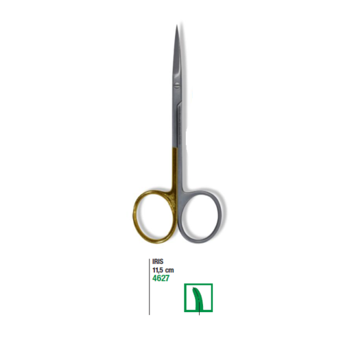 Iris Surgical Scissors 11.5cm Curved Micro Section Super Cut