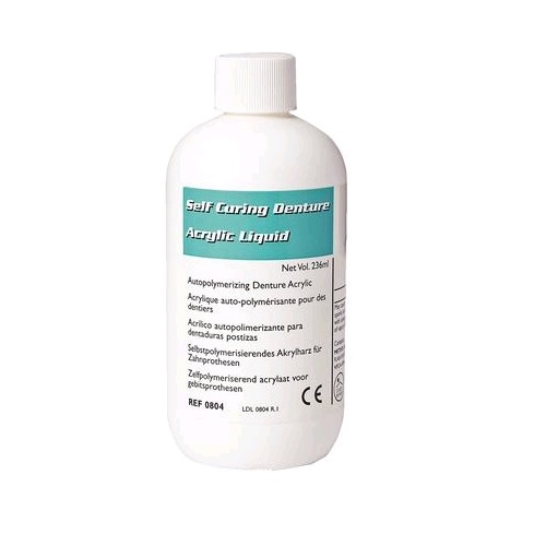 LANG Self-Cure Denture Acrylic Liquid 236ml