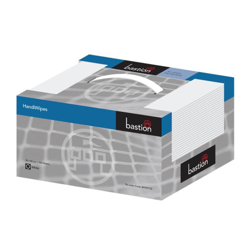 HandiWipes Carry Box, 150 Sheets, 30x50cm, White - 4 Boxes