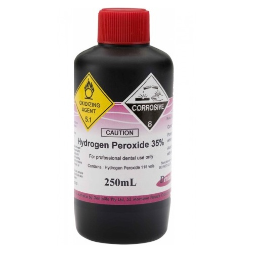 Hydrogen Peroxide 35% 250ml Bottle