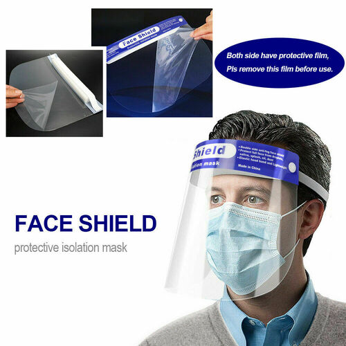 Face Shield Protective Anti-fog 10 pc